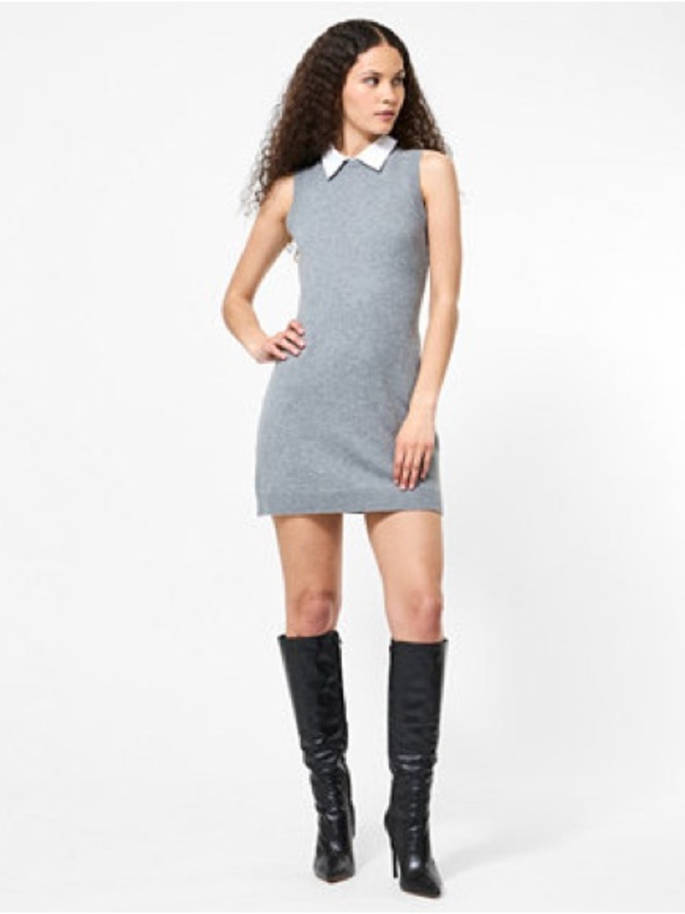 NWT French Connection Vhari Knit Sleeveless Mini Dress